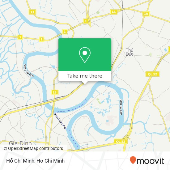 Hồ Chí Minh map