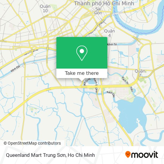 Queenland Mart Trung Sơn map