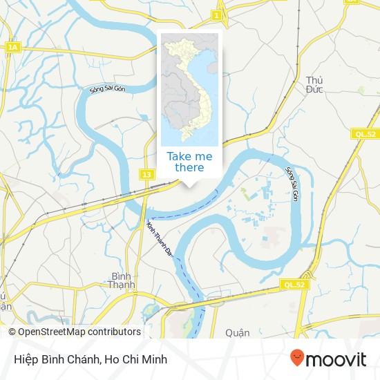 Hiệp Bình Chánh map