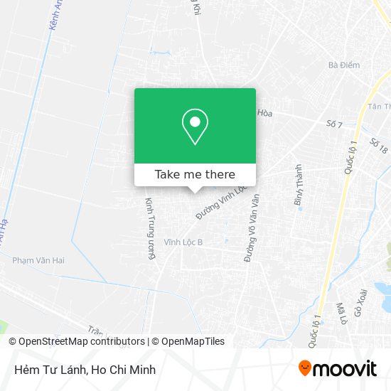 Hẻm Tư Lánh map