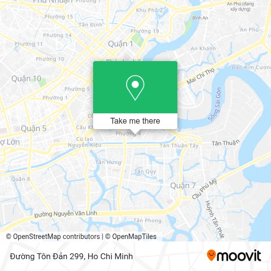 Đường Tôn Đản 299 map