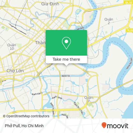 Phở Pull map