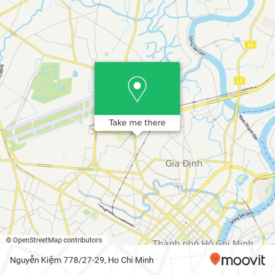 Nguyễn Kiệm 778/27-29 map