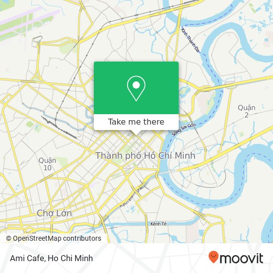 Ami Cafe map