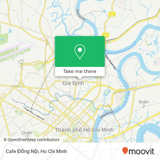Cafe Đồng Nội map