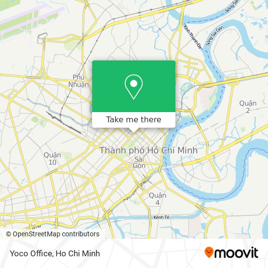 Yoco Office map