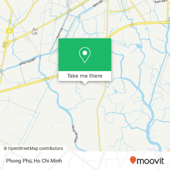 Phong Phú map