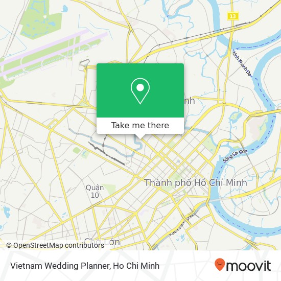 Vietnam Wedding Planner map