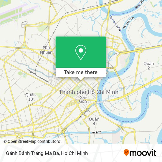 Gánh Bánh Tráng Má Ba map