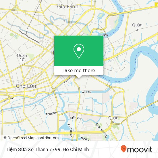 Tiệm Sửa Xe Thanh 7799 map