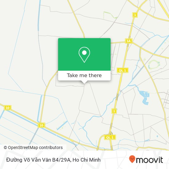 Đường Võ Văn Vân B4/29A map