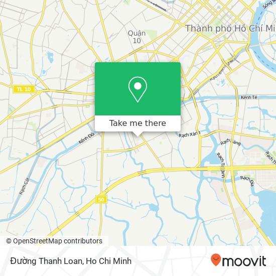 Đường Thanh Loan map