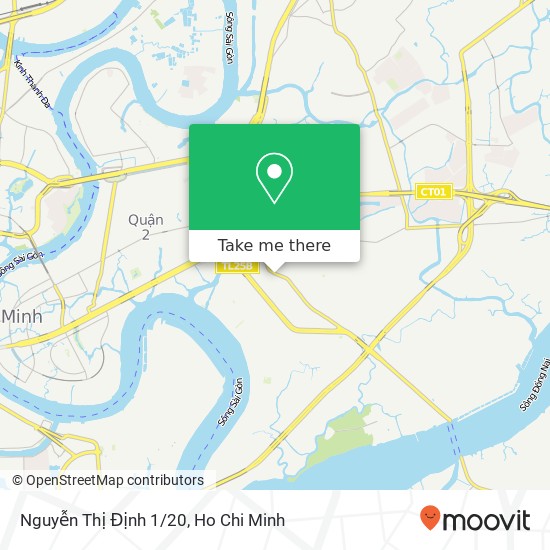 Nguyễn Thị Định 1/20 map
