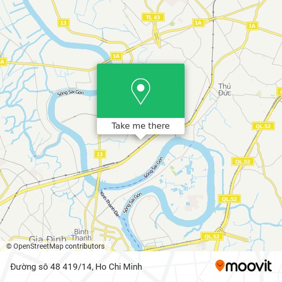 Đường sô 48 419/14 map