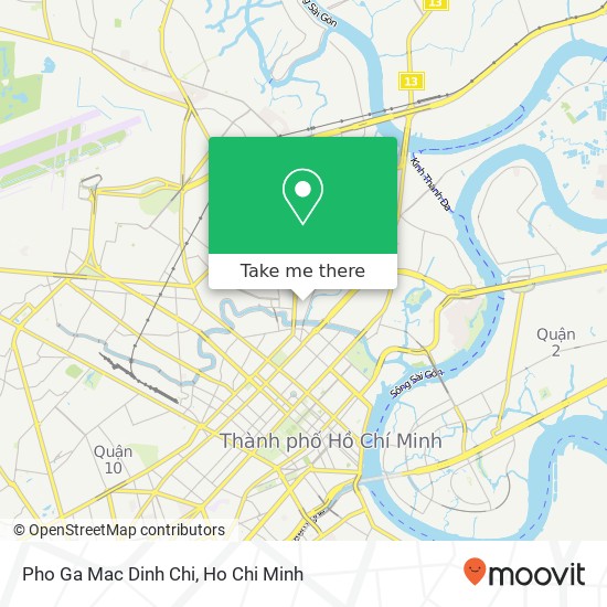 Pho Ga Mac Dinh Chi map