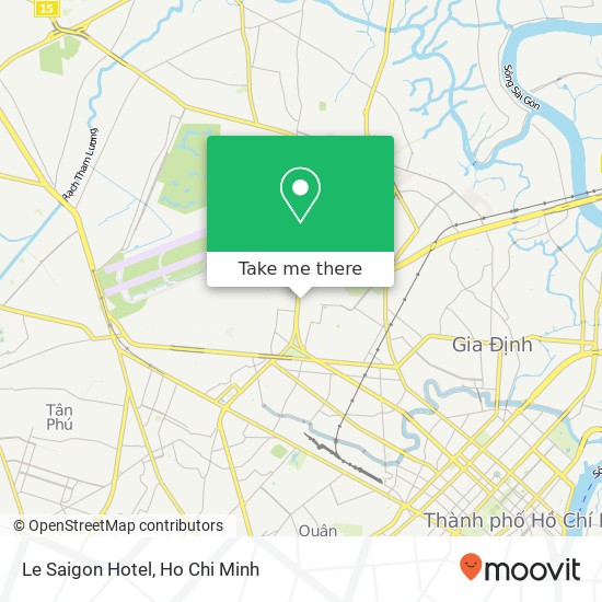Le Saigon Hotel map