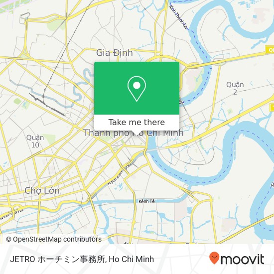 JETRO ホーチミン事務所 map
