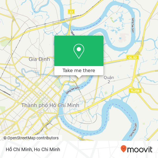 Hồ Chí Minh map