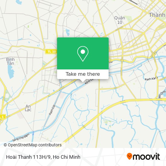Hoài Thanh 113H/9 map