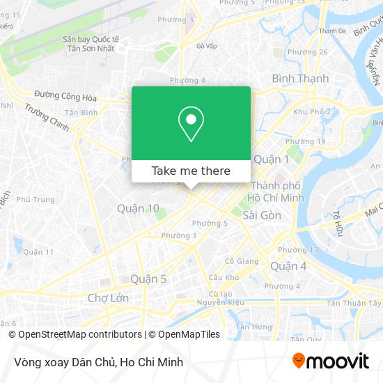 How to get to Vòng xoay Dân Chủ in Quận 3 by Bus - Moovit
