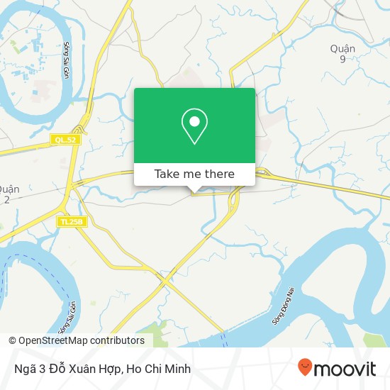 Ngã 3 Đỗ Xuân Hợp map