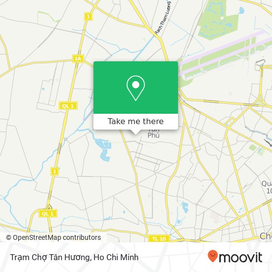 Trạm Chợ Tân Hương map