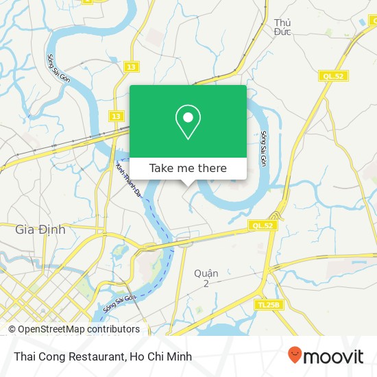 Thai Cong Restaurant map