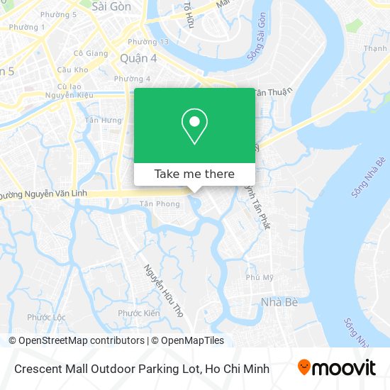 Crescent Mall Outdoor Parking Lot map