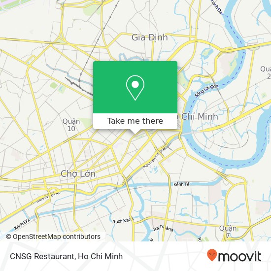 CNSG Restaurant map