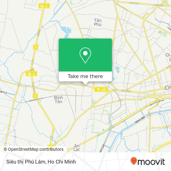 Siêu thị Phú Lâm map