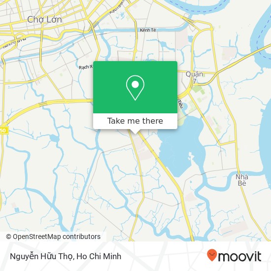 Nguyễn Hữu Thọ map