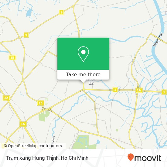 Trạm xăng Hưng Thịnh map