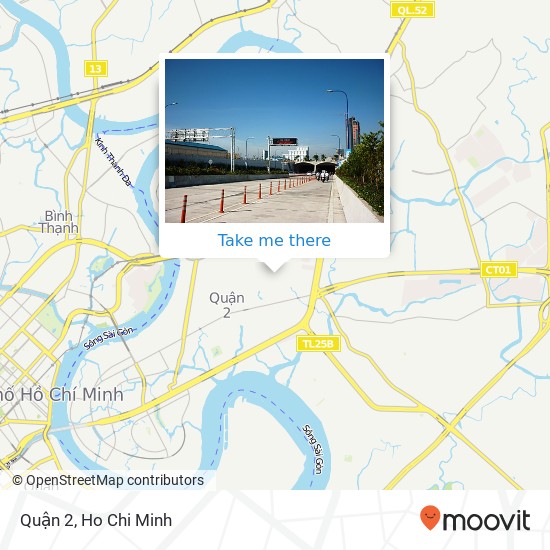 Quận 2 map