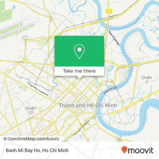 Banh Mi Bay Ho map