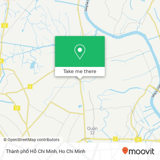 Thành phố Hồ Chí Minh map