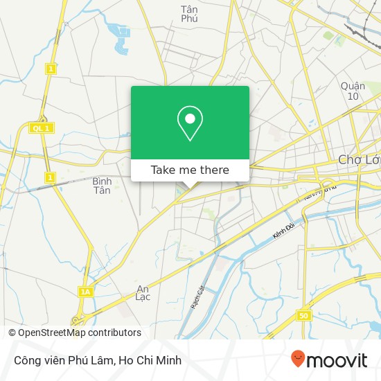 Công viên Phú Lâm map