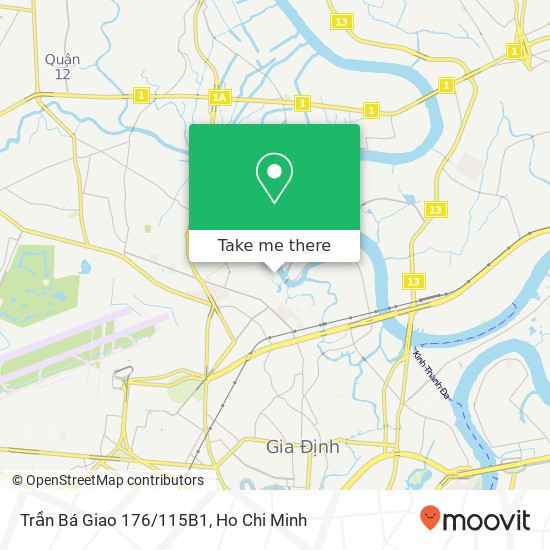 Trần Bá Giao 176/115B1 map