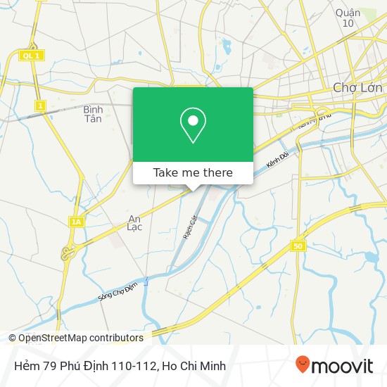 Hẻm 79 Phú Định 110-112 map