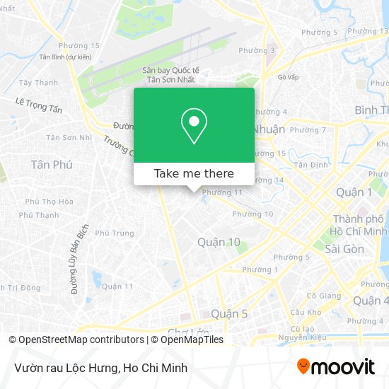 Vườn rau Lộc Hưng map