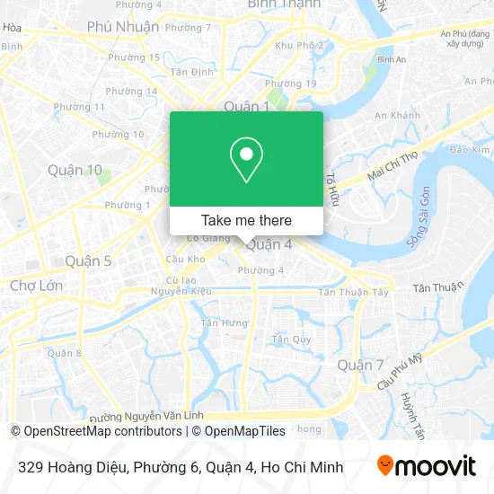 329 Hoàng Diệu, Phường 6, Quận 4 map