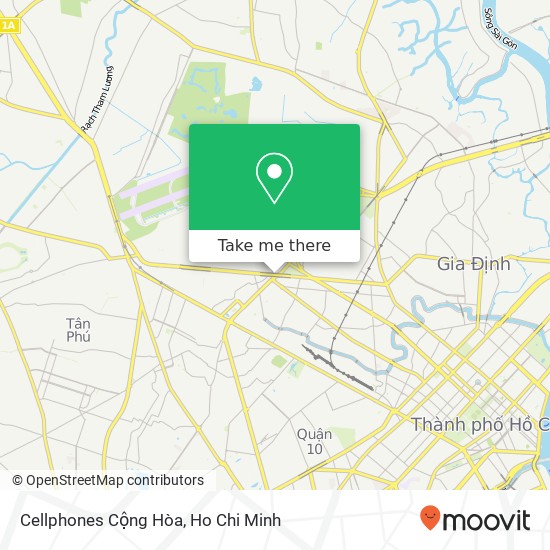 Cellphones Cộng Hòa map