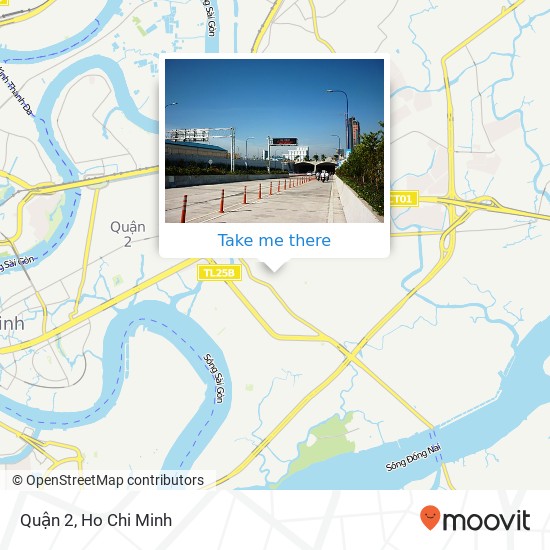 Quận 2 map