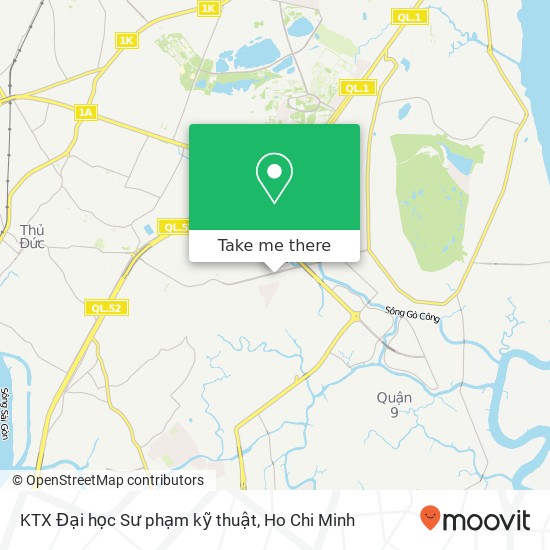 KTX Đại học Sư phạm kỹ thuật map