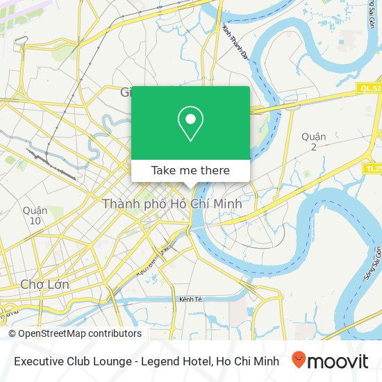 Executive Club Lounge - Legend Hotel map