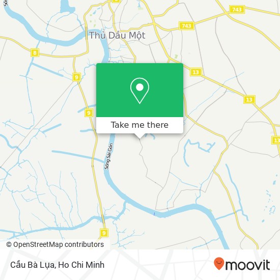 Cầu Bà Lụa map