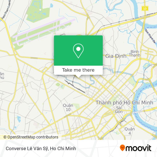 Converse Lê Văn Sỹ map