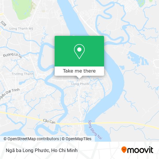 Ngã ba Long Phước map