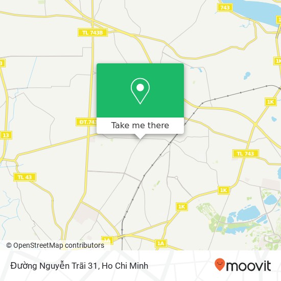 Đường Nguyễn Trãi 31 map