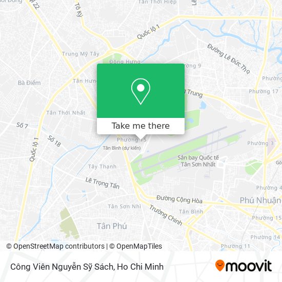 Công Viên Nguyễn Sỹ Sách map