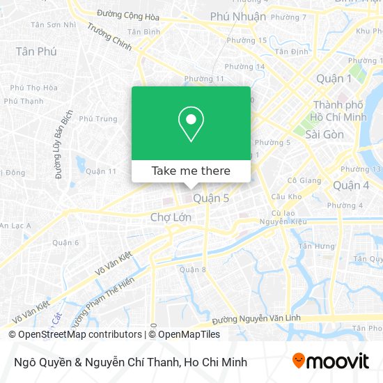 Ngô Quyền & Nguyễn Chí Thanh map